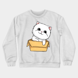 Your cute cat hand drawing Crewneck Sweatshirt